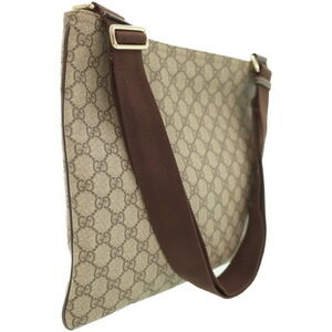 Gucci GG Bag Supreme Plus Brown Messenger Crossbody
